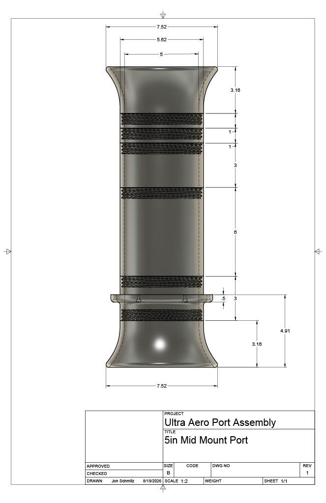 MID MOUNT ULTRA AERO PORT