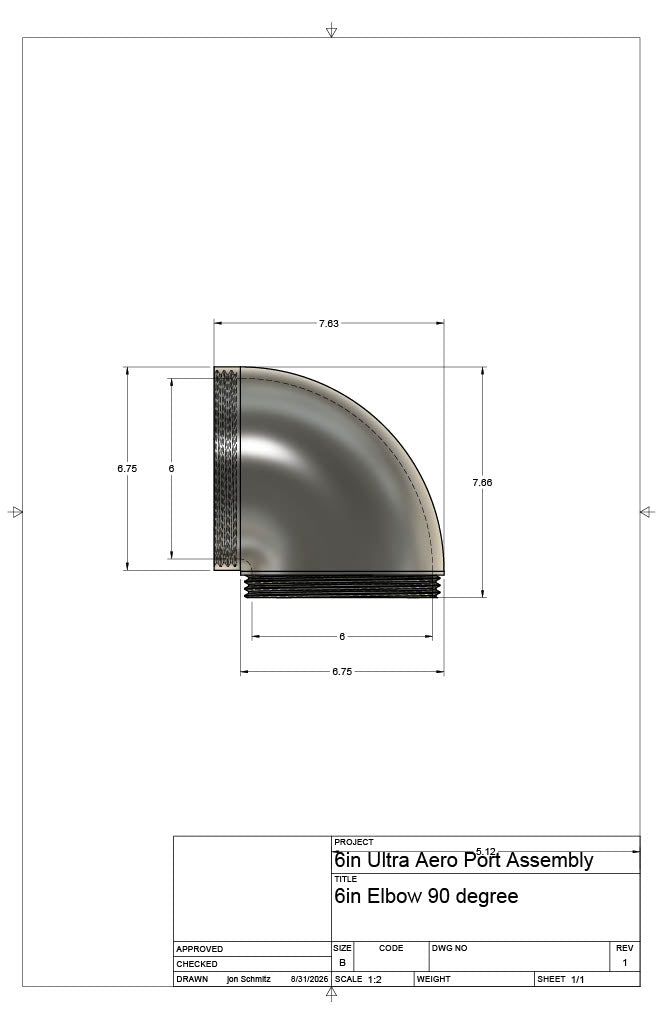 Ultra Aero Port Elbow