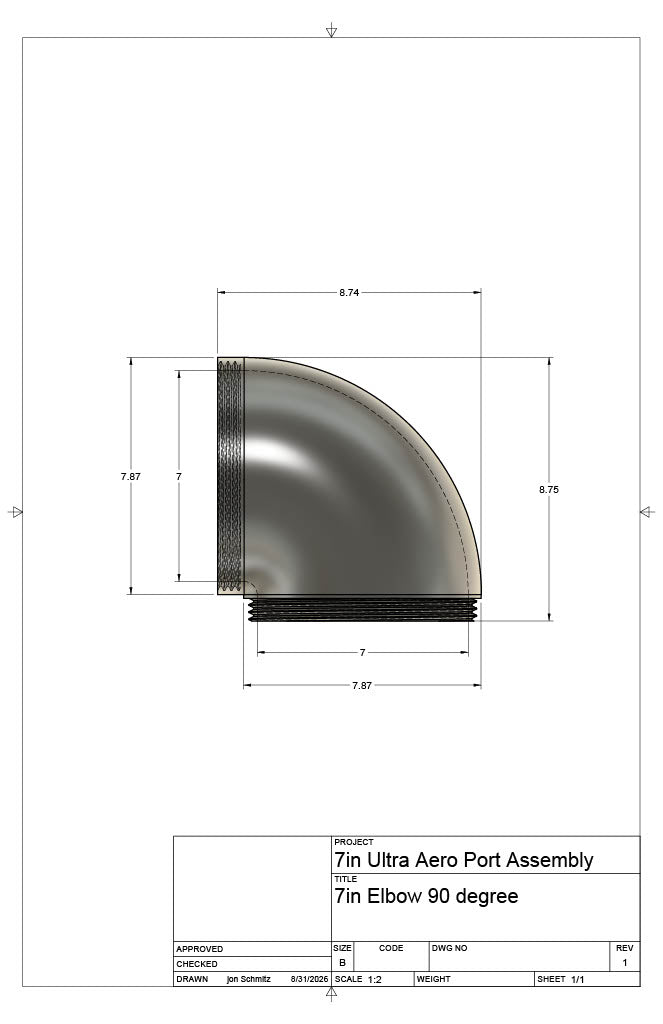 Ultra Aero Port Elbow