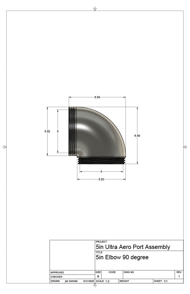 Ultra Aero Port Elbow