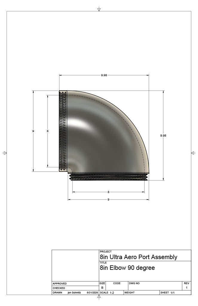 Ultra Aero Port Elbow