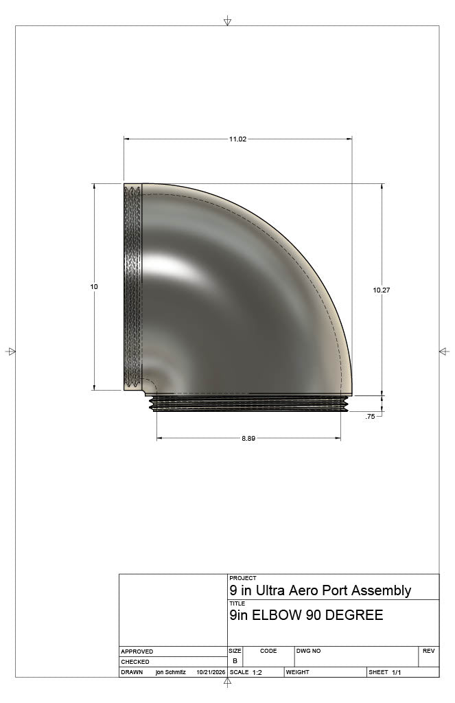 Ultra Aero Port Elbow